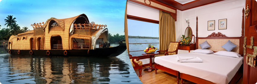 2 Bedroom Houseboat In Alleppey Kumarakom Kerala 6500
